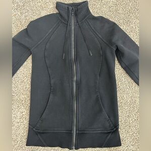 Lululemon Huddle and Hustle Black Zip-Up Jacket